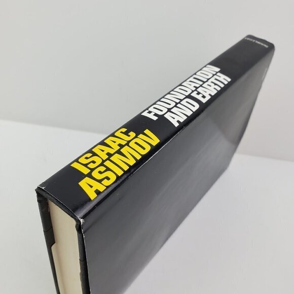 Isaac Asimov Foundation and Earth Book Vintage 1986 Book Club Hardcover Unread - Picture 9 of 13